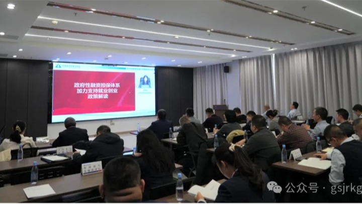 企業(yè)動(dòng)態(tài) | 強(qiáng)化政銀擔(dān)協(xié)同 推動(dòng)政策落地見(jiàn)效——金控張掖擔(dān)保組織開(kāi)展財(cái)政金融政策專(zhuān)題培訓(xùn)